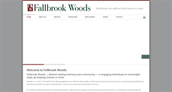 Desktop Screenshot of fallbrookwoods.com
